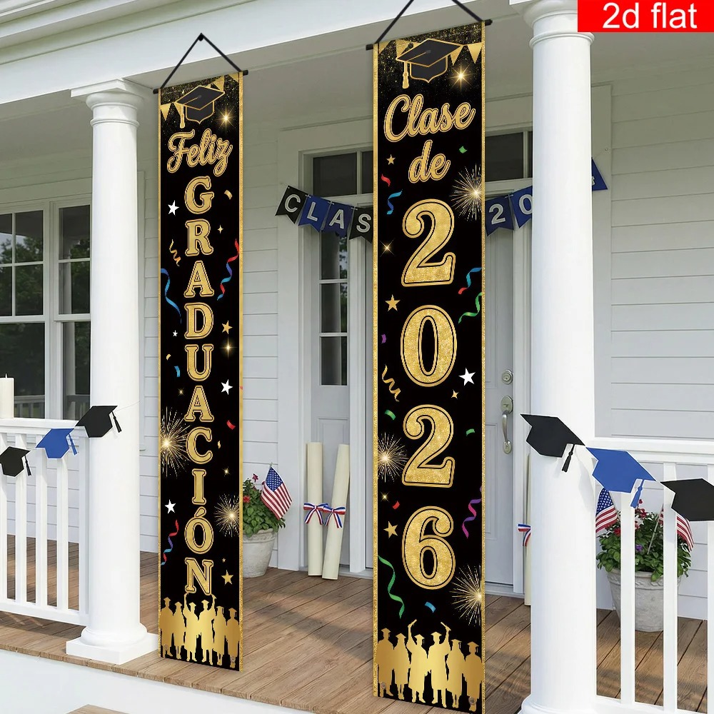 Feliz Graduacion Class of 2026 - مراجعة Party Banner Gold وسعره
