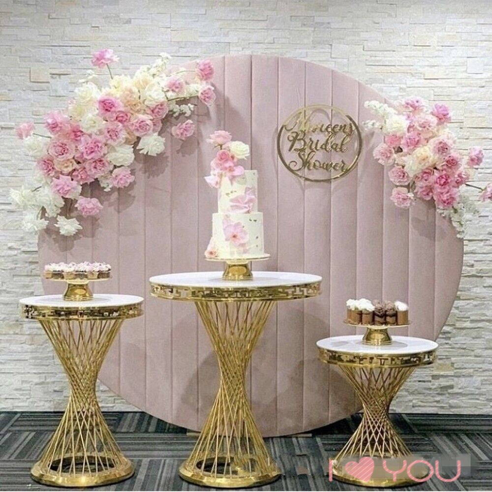 Luxury Wedding Decoration Fren - مراجعة Dessert Table Backdrop وسعره