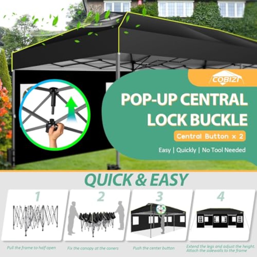 Outdoor event shelter with wat - مراجعة Event & Party Supply وسعره